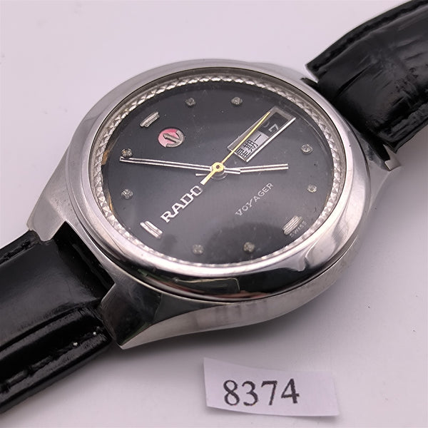 PROJECT TO FIX RADO VOYAGER SS DAY DATE EU SHIP MENS WATCH BVT08374
