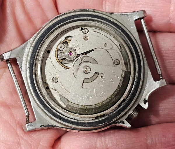PROJECT TO FIX POLISHED ORIENT DIVER DAY DATE AUTO MIDSIZE CA EU SHIP WATCH 1061