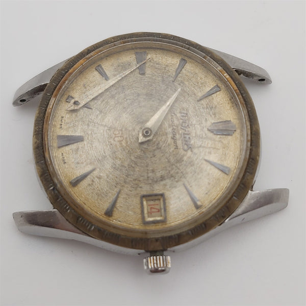 PROJECT TO FIX TUGARIS SUNBURST DIAL ROUND AUTOMATIC EU SHIP MENS WATCH 6511