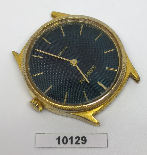 PROJECT TO FIX HENRI SANDOZ ROUND COIN RIMMED LUGS MANUAL WIND MENS WATCH 10129