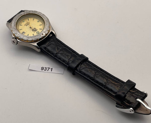 PROJECT TO FIX TAG HEUER 2000 SERIES GOLD SS LADIES QUARTZ DATE WATCH B9371
