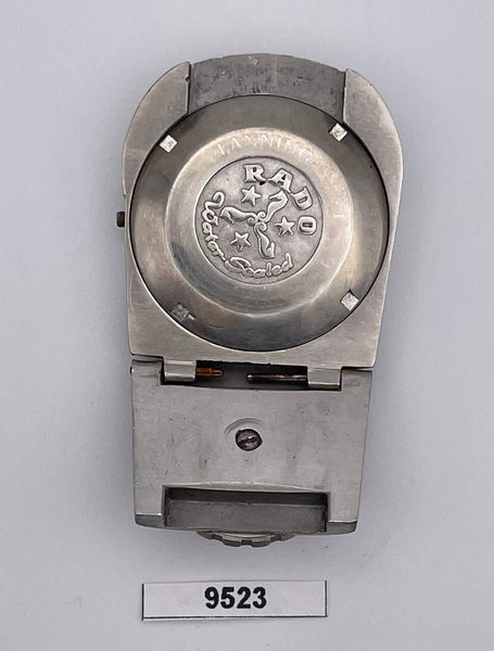 USED COLLECTOR RADO PLANNING POLISHED MIDCASE AND COVER WATCH BVT09523
