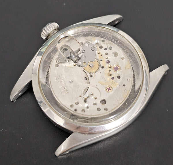 PROJECT TO FIX ROLEX OYSTER PRECISION 34mm MANUAL WIND MENS SS POLISHED WATCH
