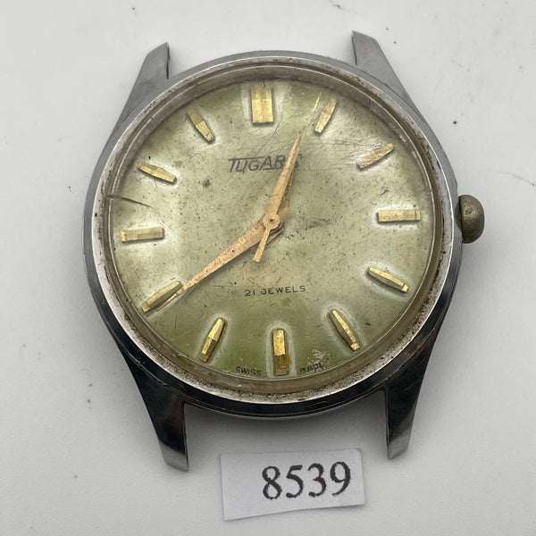 PROJECT TO FIX TUGARIS ARROW DIAL MANUAL WIND ROUND EU SHIP MIDSIZE 8539 WATCH