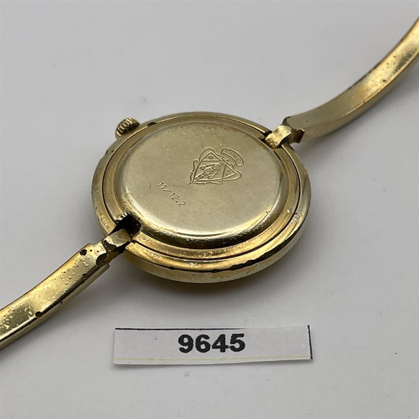 PROJECT TO FIX GUCCI LADIES GOLD DIAL BANGLE GOLD PLATE WATCH EU SHIP WATCH 9645