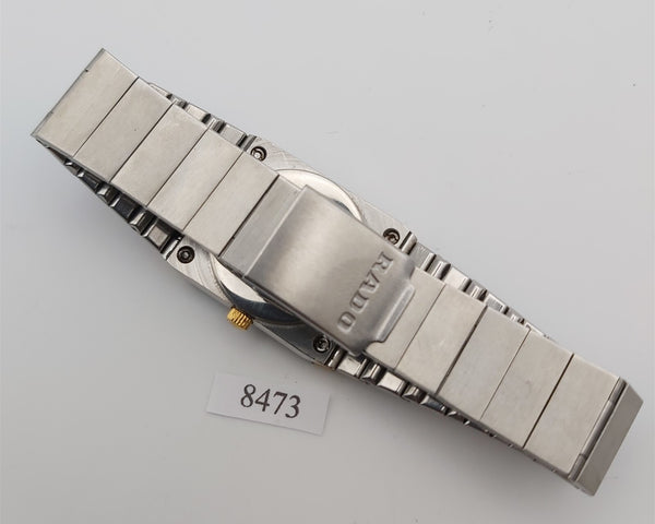 PROJECT TO FIX RADO DIASTAR ROMAN DIAL GOLD SS DATE EU SHIP LADIES WATCH 8473