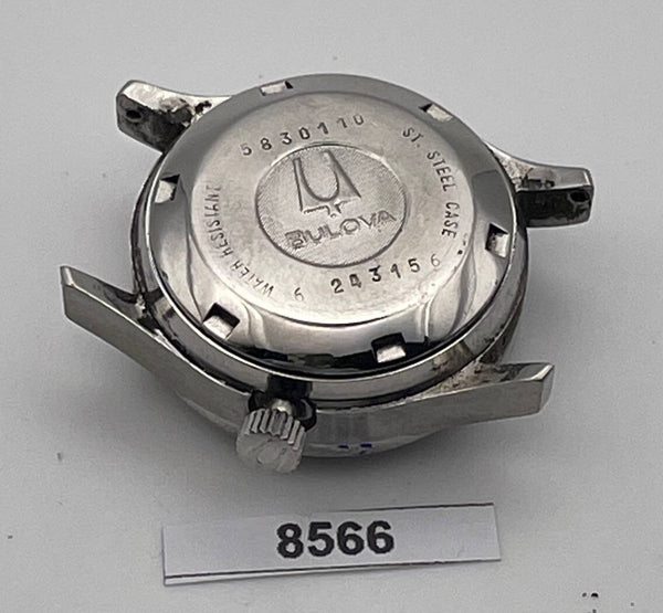 PROJECT TO FIX BULOVA LADIES COIN RIMMED AUTOMATIC DRESS WATCH EU SHIP 8566