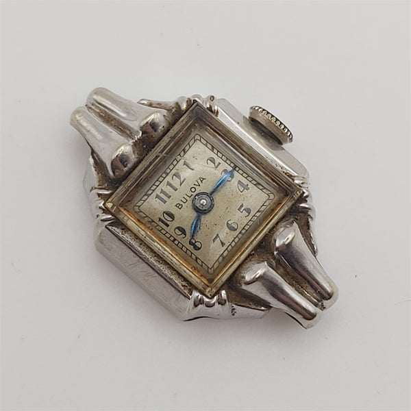 PROJECT TO FIX ART DECO BULOVA ARABIC LADIES MANUAL WIND WATCH 9243
