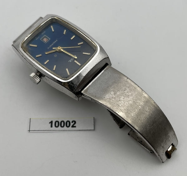 PROJECT TO FIX PAGOL SWISS AUTO SS LADIES TONNEAU DATE WATCH EU SHIP 10002