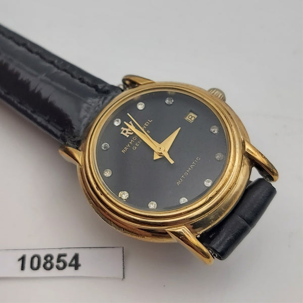 PROJECT TO FIX RAYMOND WEIL LADIES GOLD AUTOMATIC DRESS WATCH EU SHIP 10854