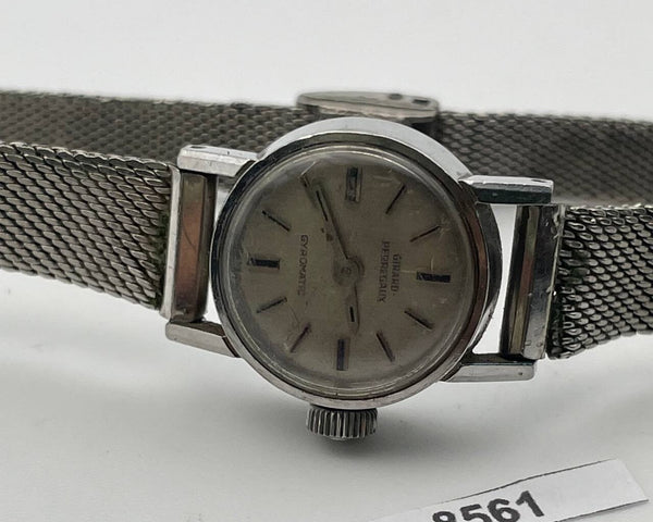 PROJECT TO FIX GIRARD PERREGAUX HF AUTO GYROMATIC LADIES WATCH EU SHIP 8561