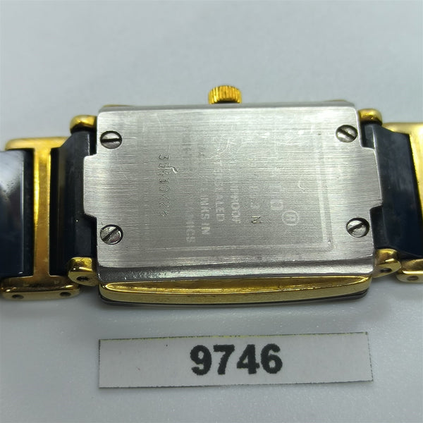 PROJECT TO FIX RADO DIASTAR BLUE GOLD DATE EU SHIP LADIES WATCH BVT09746