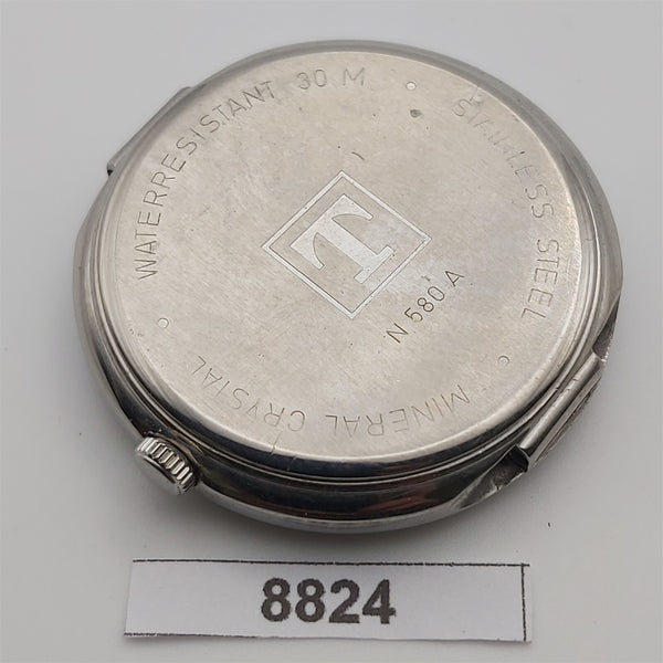 PROJECT TO FIX TISSOT SEASTAR GOLD DIAL MENS QUARTZ ROUND WATCH 8824 EU SHIP