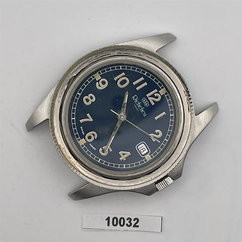 PROJECT TO FIX RICHELIEU MENS SS ROMAN DIAL DIVER DATE WATCH 10032