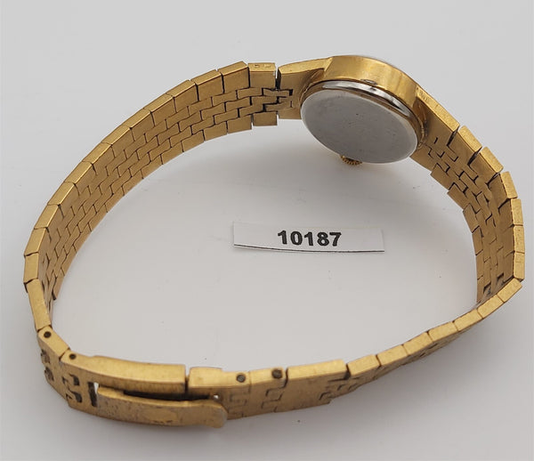PROJECT TO FIX ENICAR TEXTURED CASE MANUAL WIND GOLD LADIES EU SHIP WATCH 10187