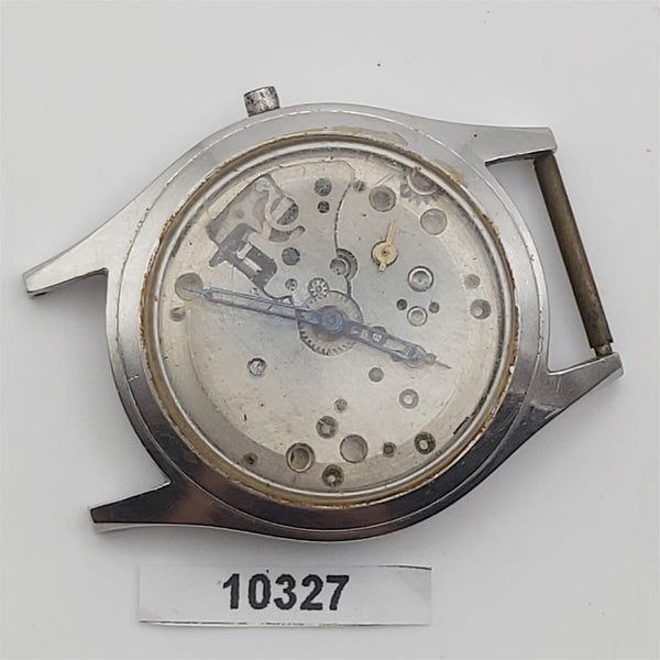 PROJECT TO FIX LORD ELGIN ROUND SS MIDSIZE MANUAL WIND WATCH 10327