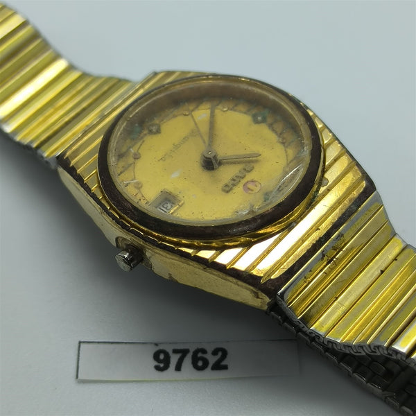 PROJECT TO FIX RADO LADIES SHANGRILA AUTOMATIC GOLD PLATE WATCH EU SHIP 9762