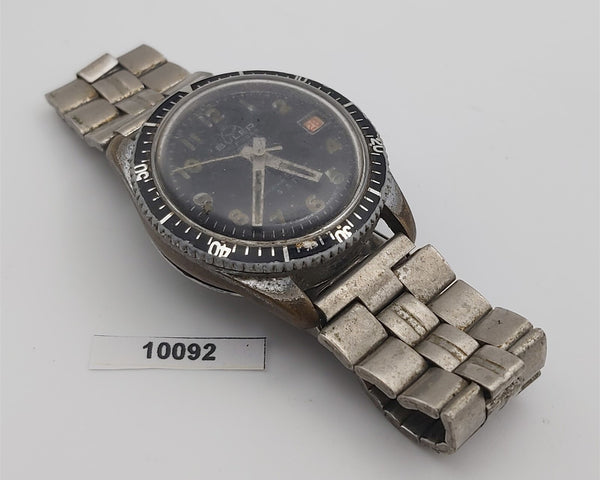 PROJECT TO FIX BULER CALENDAR ARABIC DIAL DATE BOY SIZE EU SHIP DIVER WATCH 1092