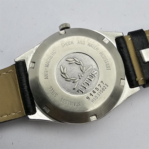 PROJECT TO FIX SOLVIL TITUS SS MENS AUTO HOODED DAY DATE WATCH EUROPE SHIP