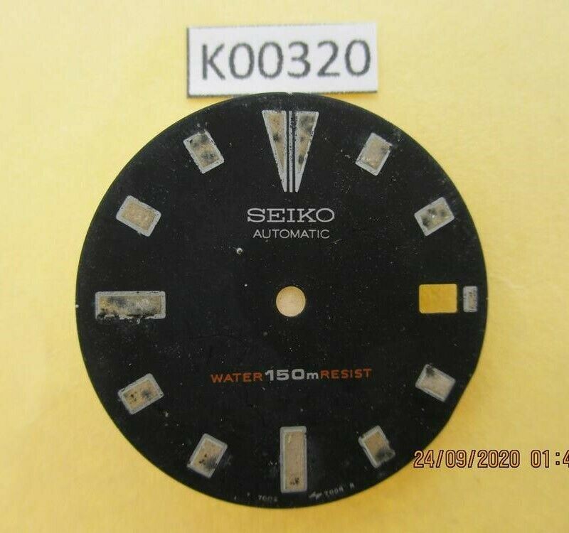 USED VINTAGE SEIKO DIAL FOR 7002 7000 DIVE WATCH K00320