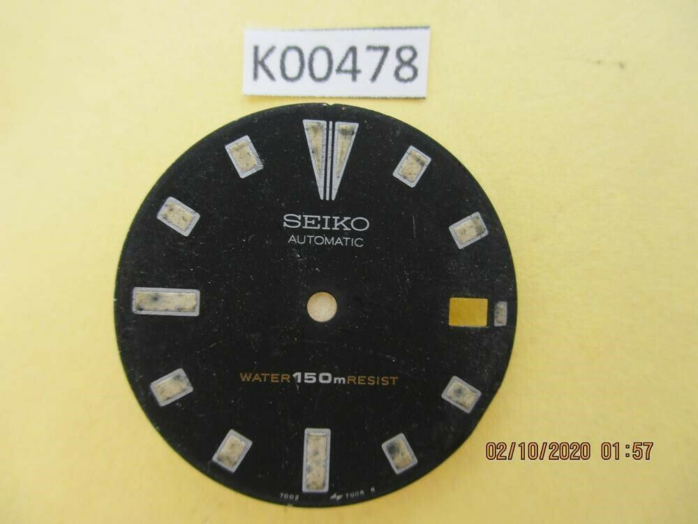 USED VINTAGE SEIKO DIAL FOR 7002 7000 DIVE WATCH K00478