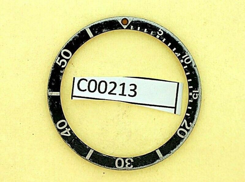 USED VINTAGE CITIZEN BEZEL INSERT FOR NY2300 AND LEFTY MODEL DIVE WATCHES C00213