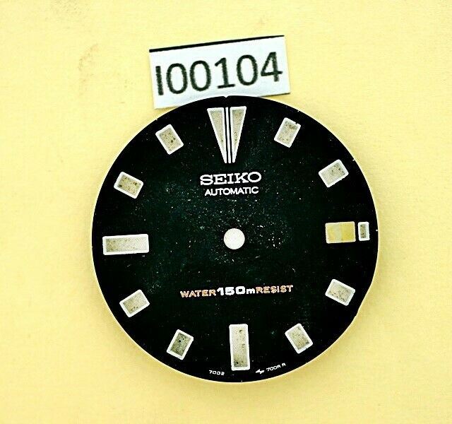 USED VINTAGE SEIKO DIAL FOR 7002 7000 DIVE WATCH I00104