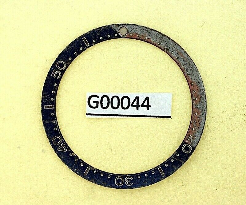 USED VINTAGE SEIKO BEZEL INSERT FOR 7002 6309 7040 7290 6306 DIVE WATCH G00044