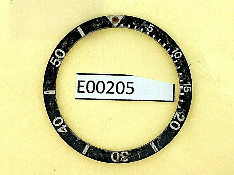 USED VINTAGE CITIZEN BEZEL INSERT FOR NY2300 AND LEFTY MODEL DIVE WATCHES E00205