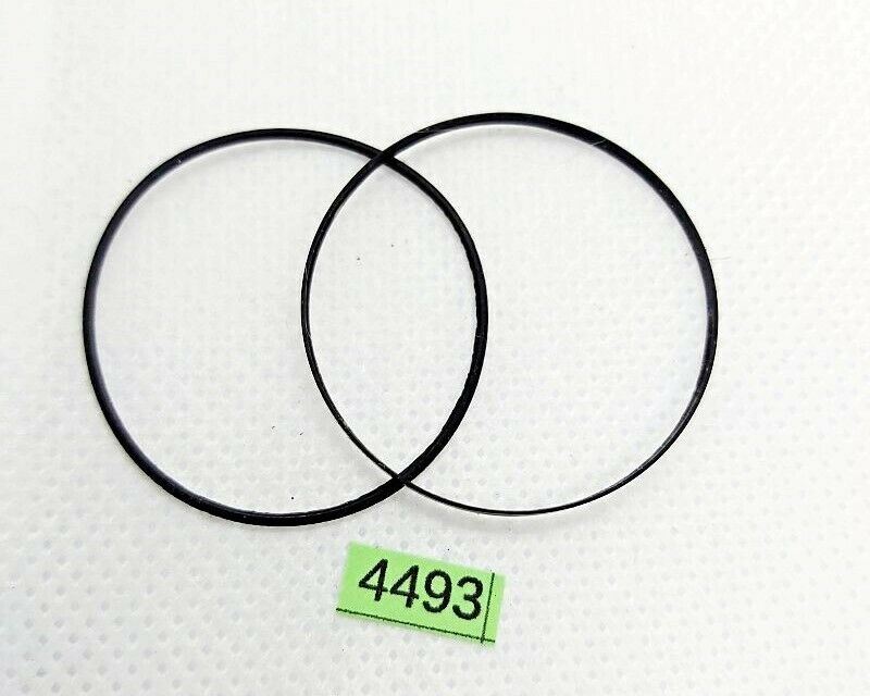USED 2 SEIKO CRYSTAL CASE BACK & UNDERLAY GLASS GASKET 7002 7000 WATCH BVT04493