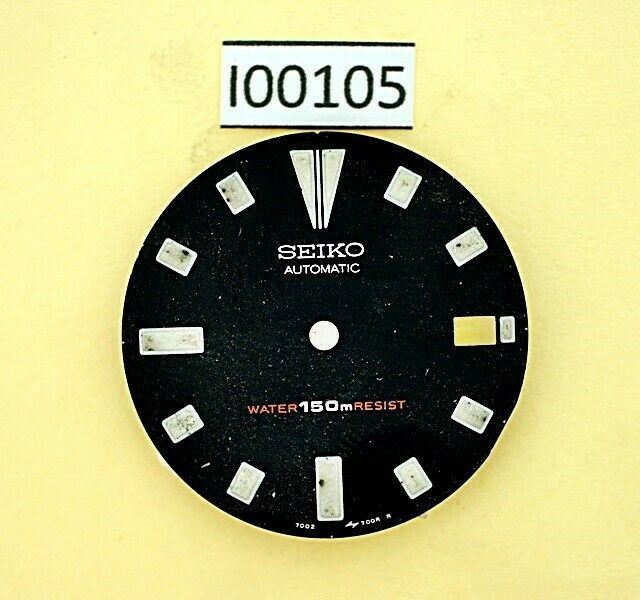 USED VINTAGE SEIKO DIAL FOR 7002 7000 DIVE WATCH I00105