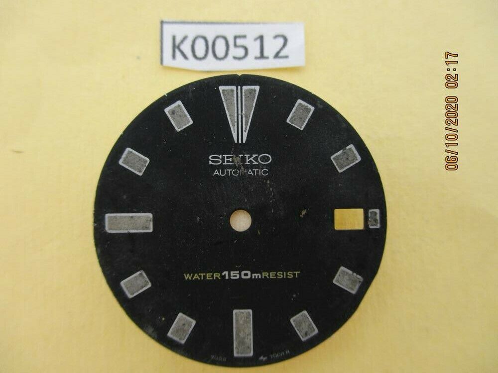 USED VINTAGE SEIKO DIAL FOR 7002 7000 DIVE WATCH K00512