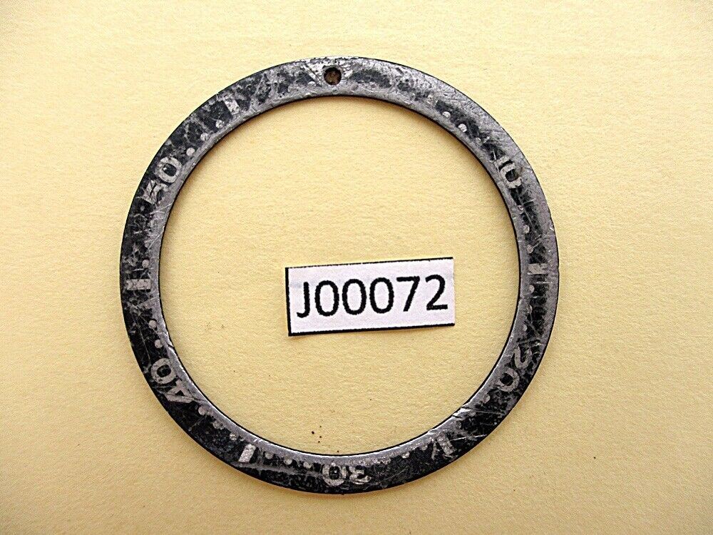 USED VINTAGE SEIKO BEZEL INSERT FOR 7002 6309 7040 7290 6306 DIVE WATCH J00072