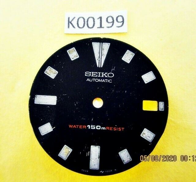 USED VINTAGE SEIKO DIAL FOR 7002 7000 DIVE WATCH K00199
