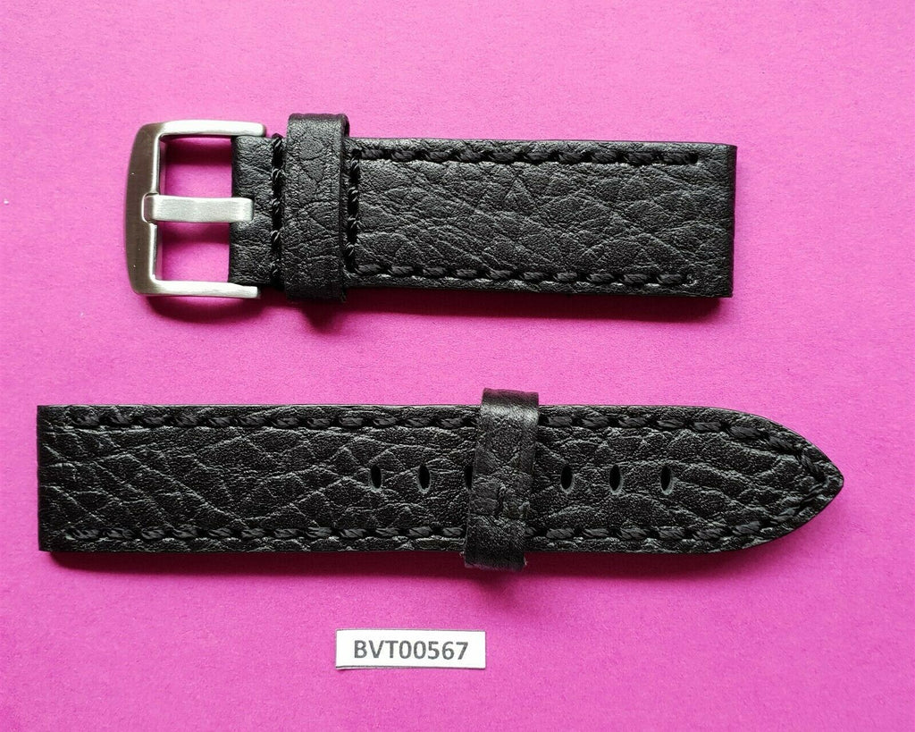 NEW REAL LEATHER STRAP BAND SIZE 22 MM PANERAI, SEIKO & OTHER WATCHES BVT00567