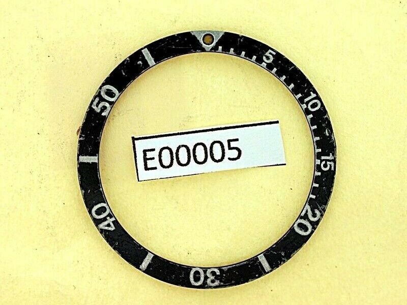 USED VINTAGE CITIZEN BEZEL INSERT FOR NY2300 AND LEFTY MODEL DIVE WATCHES E00005