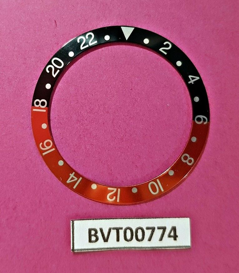 NEW SEIKO COKE BLACK RED INSERT GMT 7S26 0050 SKX023 DIVE WATCH BVT00774