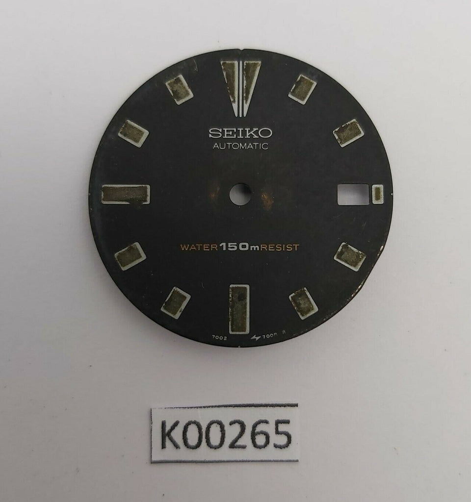 USED VINTAGE SEIKO DIAL FOR 7002 7000 DIVE WATCH K00265