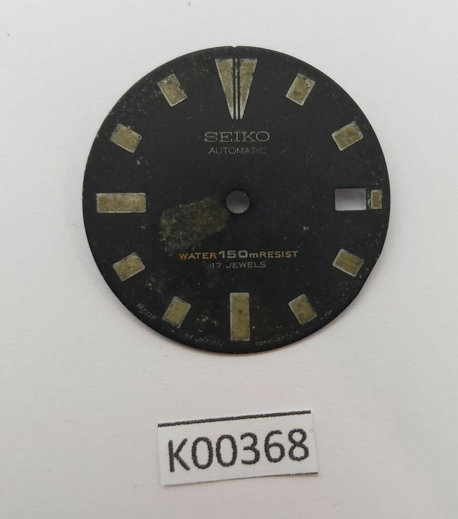 USED VINTAGE SEIKO DIAL FOR 7002 7000 DIVE WATCH K00368