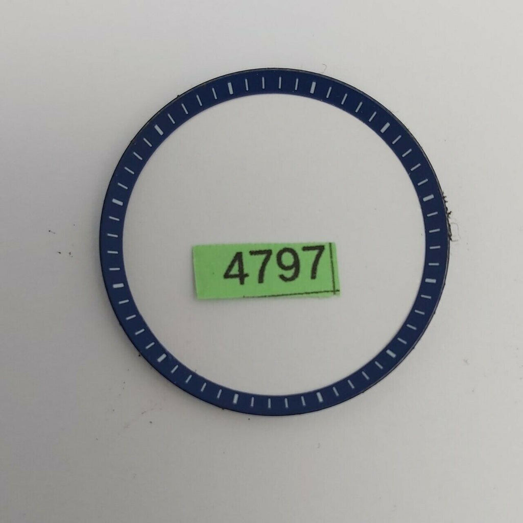 USED SEIKO MENS AFTERMARKET 6309 7290 BLUE COLORED MINUTE TRACK WATCH BVT04797