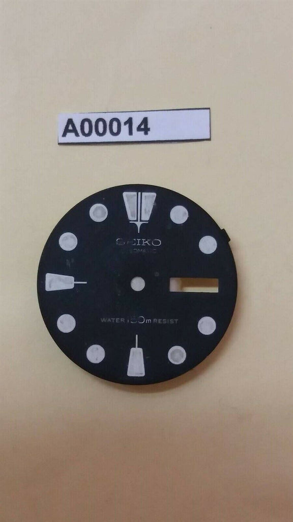 USED VINTAGE SEIKO DIAL NON BEVELED WINDOW 6309 7040 DIVE WATCH NR#A00014