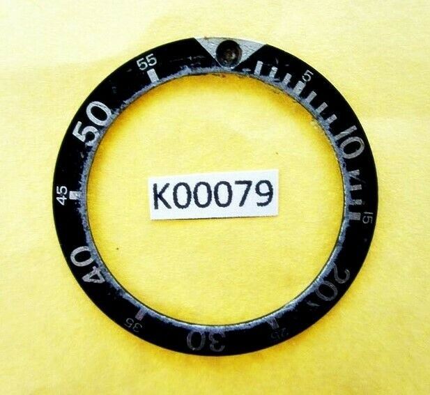 USED HARD TO FIND VINTAGE ORIENT MIDSIZE INSERT FOR MIDSIZE DIVE WATCH NR K00079