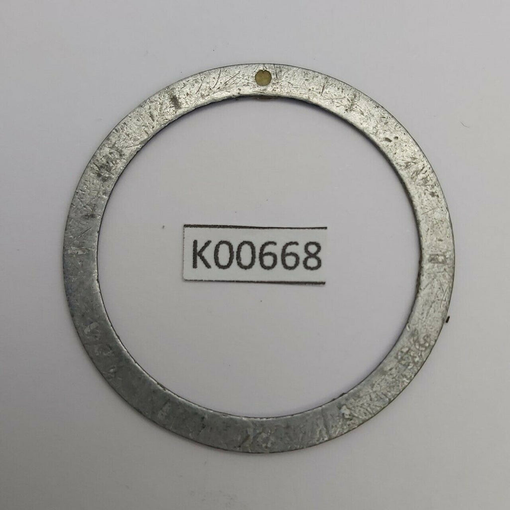 VINTAGE SEIKO GHOSTED BEZEL INSERT SKX007 6309 7040 7290 6306 DIVE WATCH K00668