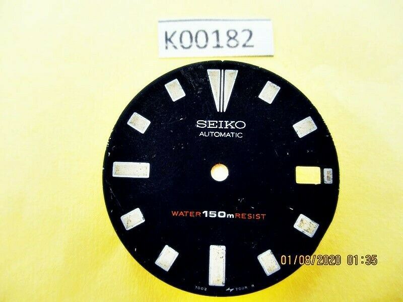 USED VINTAGE SEIKO DIAL FOR 7002 7000 DIVE WATCH NR# K00182