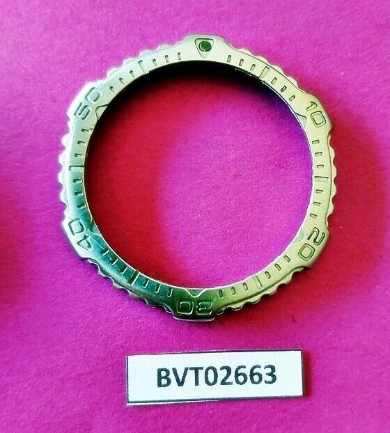 HARD TO FIND SEIKO MENS SS BEZEL FOR 7002 7020 WATCH BVT02663