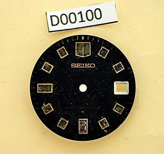 USED VINTAGE RARE SEIKO DIAL FOR 6105 8009 DIVE WATCH NR#D00100
