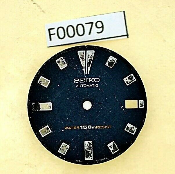 USED VINTAGE SEIKO DIAL FOR 7002 7000 DIVE WATCH F00079