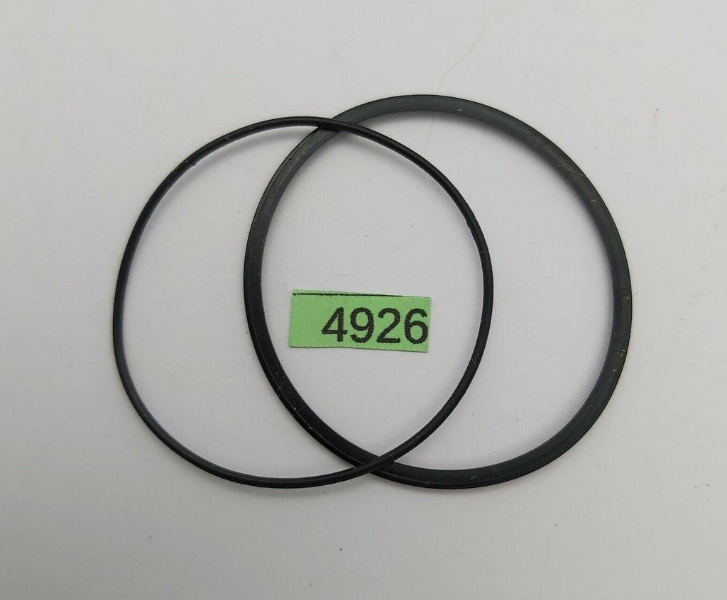 USED LOT 2 SEIKO CASE BACK & RUBBER UNDERLAY GASKET 6309 7290 WATCH BVT04926