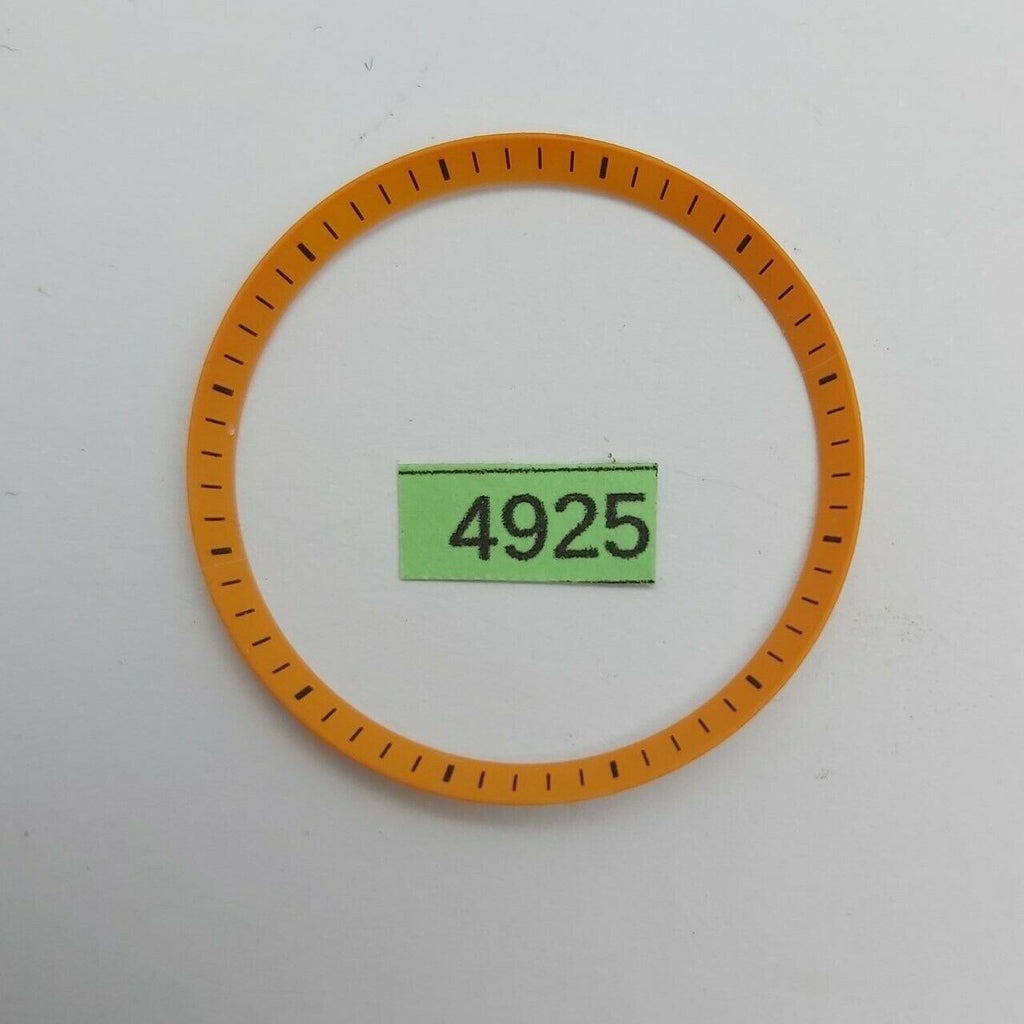 USED SEIKO MENS AFTERMARKET 6309 7290 ORANGE COLORED MINUTE TRACK WATCH BVT04925
