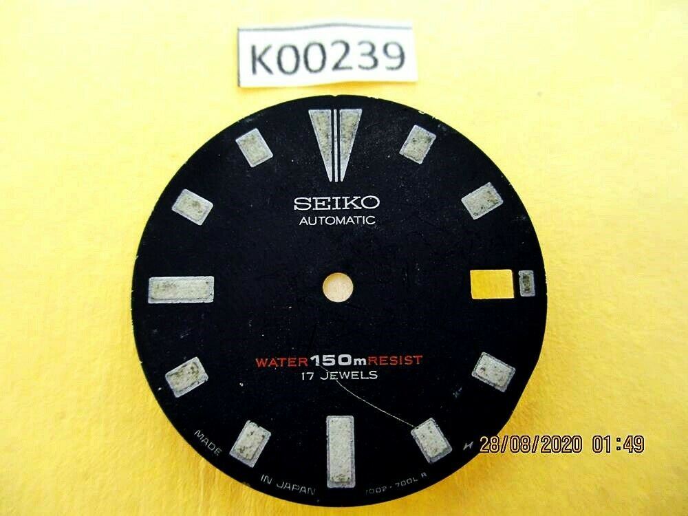 USED VINTAGE SEIKO DIAL FOR 7002 7000 DIVE WATCH K00239